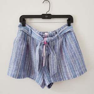 Parker High Waisted Linen Shorts